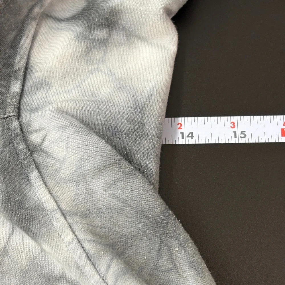 Lululemon Mens City Sweat Jogger Size L Black White Tie Dye French Terry Pants‎